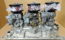 Limpadores de ar e carboidratos Edelbrock 5417 SB Chevy Vortec Tri-Power com Rochester 2GC comprar usado Limpadores de ar e carboidratos Edelbrock 5417 SB Chevy Vortec Tri-Power com Rochester 2GC comprar usado  Enviando para Brazil