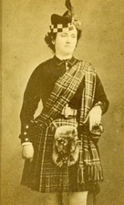 Edinburgh Opera Mezzo Soprano Galli Marie Carmen Old Moffat CDV Photo 1870 comprar usado  Enviando para Brazil