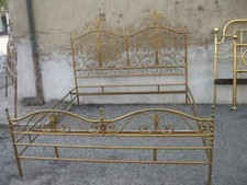 Letto ferro riccioli usato  Italia