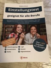 Einstellungstest gebraucht kaufen  Neuensalz