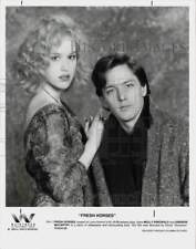 1988 Press Photo Atores Molly Ringwald e Andrew McCarthy em "Cavalos Frescos" comprar usado  Enviando para Brazil