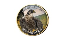 Euro vergoldet wanderfalke gebraucht kaufen  Wollmatingen