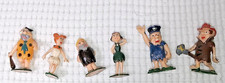 Conjunto Vintage de 6 Personagens Marx Tinykins Flintstones 1,5" Celulóide 1972 comprar usado  Enviando para Brazil