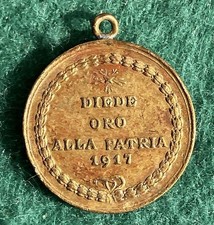 Medaglia commemorativa diede usato  Vistrorio