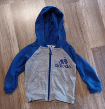 Adidas kapuzenjacke grau gebraucht kaufen  Mistelgau