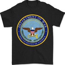 Camiseta unissex militar patriótica Departamento de Guerra estabelecida 2025 DOW EUA comprar usado  Enviando para Brazil