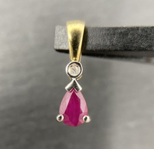 6ct rubin anhänger gebraucht kaufen  Münster
