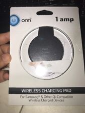 Almofada de carregamento sem fio Onn 1 Amp compatível com Samsung e Qi carregada sem fio comprar usado  Enviando para Brazil
