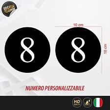 Adesivi numero personalizzabil usato  Palermo