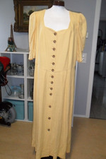 Dirndl gelb leinen gebraucht kaufen  Alsheim