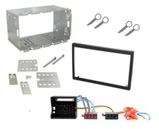 Kit de encaixe de gaiola estéreo duplo din fiação chaves para VW Polo 9N3 2005-2009 comprar usado  Enviando para Brazil