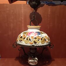 Lustre ancien céramique d'occasion  Aubin