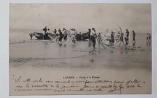 Cpa landes pêche d'occasion  Narbonne