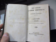 Delle istituzioni latine usato  Ragusa