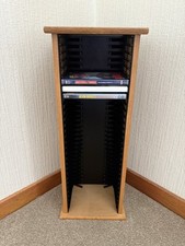 Wooden dvd storage for sale  STRANRAER