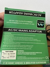 Mains adaptor for sale  MANCHESTER