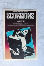 scorpions poster for sale  Augusta