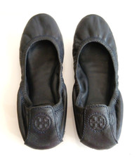 Sapato Feminino Tory Burch 6M Couro Preto Balé Liso comprar usado  Enviando para Brazil
