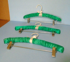 Green satin padded for sale  Spokane