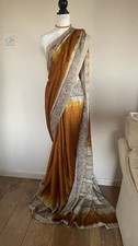 Mustard cream silk for sale  BIRMINGHAM