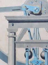 Large industrial drawing d'occasion  Expédié en Belgium
