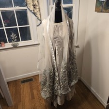 Embroidered dress dupatta for sale  Ashland