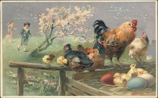 Easter embossed farm for sale  USA
