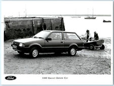 Foto original vintage de imprensa Ford Escort Mk3 Estate 1980 reboque de barco comprar usado  Enviando para Brazil