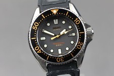 Vintage 1994 [Exc+5] Seiko 2A22-0170 200m Quartzo Preto 34mm Relógio de Mergulhador JAPÃO comprar usado  Enviando para Brazil