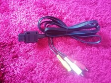câble AV TV péritel officiel original Nintendo fiche jaune N64 GameCube SFC noir comprar usado  Enviando para Brazil