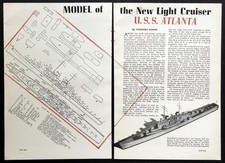 Uss atlanta wwii for sale  Diamond Point