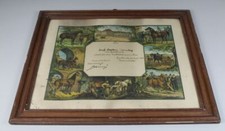 Urkunde gerahmt glas gebraucht kaufen  Bad Buchau