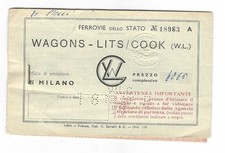 Ferrovie vecchio biglietto usato  Treviso