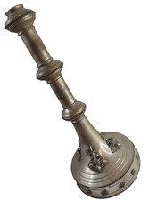 Castiçal clássico tradicional britânico do século XVIII branco me 39cm 2kg antigo comprar usado  Enviando para Brazil
