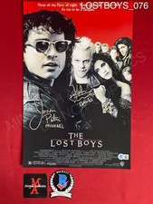 Kiefer Sutherland e Jason Patric foto dupla assinada 11x17 The Lost Boys Beckett, usado comprar usado  Enviando para Brazil