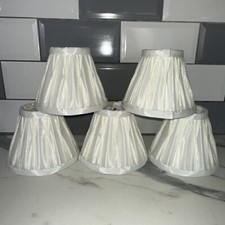 Cream pleated clip for sale  WIGAN