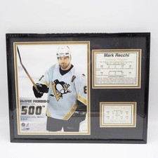 Foto de hóquei Pittsburgh Penguins NHL Marck Recchi 500º gol 2007, usado comprar usado  Enviando para Brazil