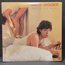 Mick Jagger assinado lp She's The Boss RL Mastredisc, Original, Vintage, Ótimo comprar usado  Enviando para Brazil