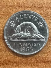 Canada cent 1965 usato  Biella