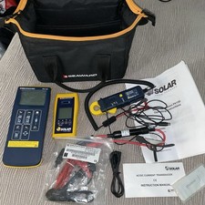 Testador de instalação solar Seaward Pv150 kit completo medidor 200R e braçadeira de corrente comprar usado  Enviando para Brazil