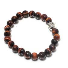 Usado, Bracelete de pedra preciosa olho de tigre de ferro ajustável presente para ela V977 comprar usado  Enviando para Brazil