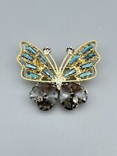 Schmetterling brosche swarovsk gebraucht kaufen  Gondelsheim