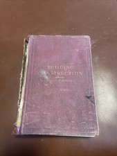 Building Construction & Drawing by Charles Mitchell - 1903 Hardcover Vintage, usado comprar usado  Enviando para Brazil