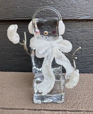 Stunning glass snowman for sale  Broken Arrow