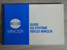 Catalogue minolta pages d'occasion  Dardilly