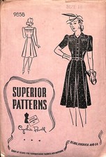 Vintage 1940s shirtwaist for sale  Newark