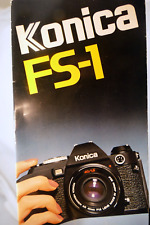 Konica brochure accesory d'occasion  Expédié en Belgium