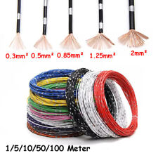 Fios de parede fina isolamento colorido cabo de fio de carro automático 0,3/0,5/0,85/1,25/2 mm², usado comprar usado  Enviando para Brazil