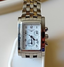 Longines Dolce Vita cronógrafo L5.656.4 quartzo masculino 28x41mm branco comprar usado  Enviando para Brazil