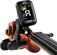 Usado, Sintonizador de violino portátil com display LCD colorido clip-on ajuste preciso comprar usado  Enviando para Brazil